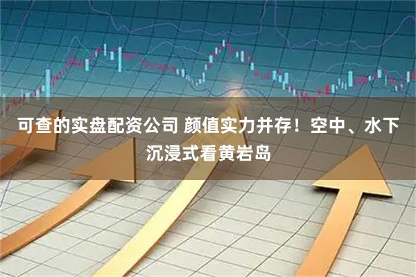可查的实盘配资公司 颜值实力并存！空中、水下沉浸式看黄岩岛