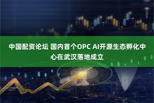 中国配资论坛 国内首个OPC AI开源生态孵化中心在武汉落地成立